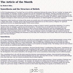 Article of the Month Page