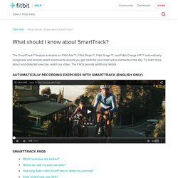 Help - What should I know about SmartTrack?