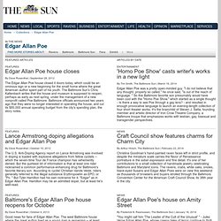 Articles about Edgar Allan Poe