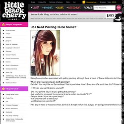 Read How to Style Scene Hair, apply Emo Make Up and Become Scene Queen!