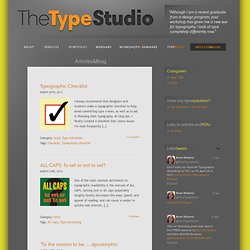 The Type Studio