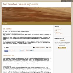 born to do born : devenir sage-femme