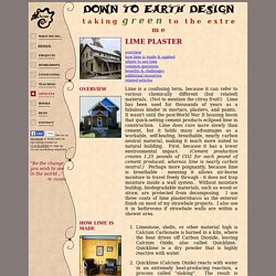Down to Earth Design - online articles on natural building & sustainable design