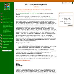 Articles - The Coaching & Mentoring Network