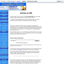 Articles on IBS