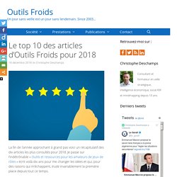 Le top 10 des articles d'Outils Froids pour 2018