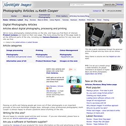 Articles about digital photography and printing