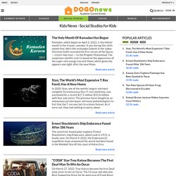 DOGO News - Kids news articles on social-studies! Kids current events; plus kids news on science, sports, and more!