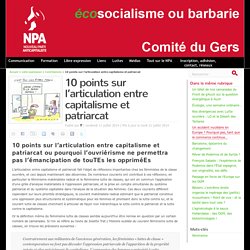 10 points sur l’articulation entre capitalisme et patriarcat - NPA 32