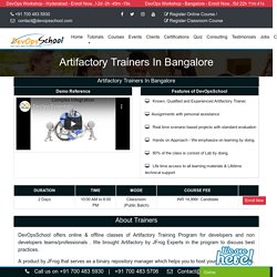 Artifactory Trainers in Bangalore by DevOpsSchool
