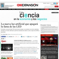 La nueva luz artificial que apagará la fama de las LED - Especiales