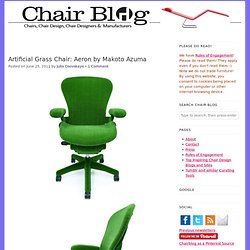 Artificial Grass Chair: Aeron by Makoto Azuma — Chair Blog
