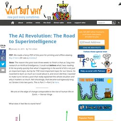 The AI Revolution: Road to Superintelligence - Wait But Why