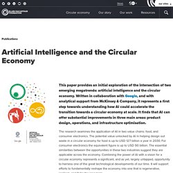 Artificial Intelligence and the Circular Economy