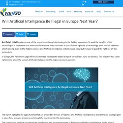 Will Artificial Intelligence Be Illegal in Europe Next Year?
