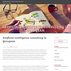 Artificial intelligence consulting in Gurugram