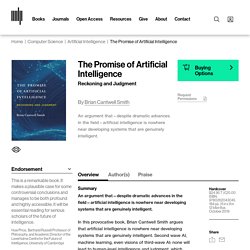 The Promise of Artificial Intelligence