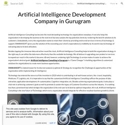 Swaran Soft - Artificial intelligence consulting in Gurugram