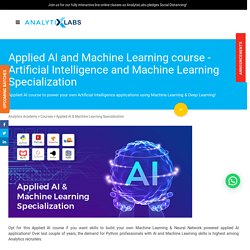 Artificial Intelligence and Machine Learning (ML)