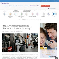 How Artificial Intelligence Impacts the Hotel Industry?