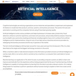 Artificial Intelligence (AI) Services & Solutions