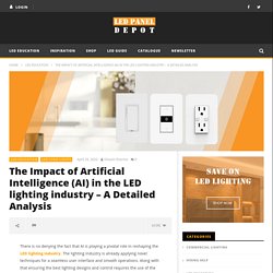 The Impact of Artificial Intelligence (AI) in the LED lighting industry - A Detailed Analysis - LED Panel Depot Blog