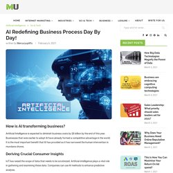 Artificial Intelligence Redefining Business Process Day