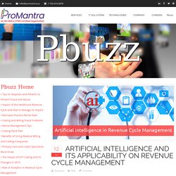 Artificial intelligence and Revenue Cycle Management