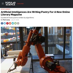 Artificial Intelligences Are Writing Poetry For A New Online Literary Magazine