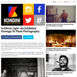 Artificial Light: An Exhibited Homage To Flash Photography