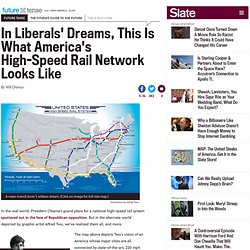 U.S. high-speed rail map: Artist Alfred Twu's alternate reality.