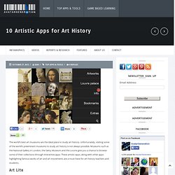 10 Artistic Apps for Art History