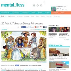 20 Artistic Takes on Disney Princesses