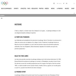 Patinage Artistique équipement et Histoire - Histoire de Sport Olympique