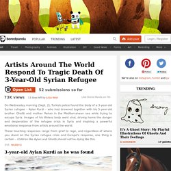 Artists Around The World Respond To Tragic Death Of 3-Year-Old Syrian Refugee