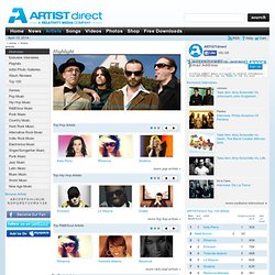 The Top 100 Artists on ARTISTdirect - Pop, Rock & Hip Hop Music Styles - Free Music Download, Music Video, MP3 music and Music CD