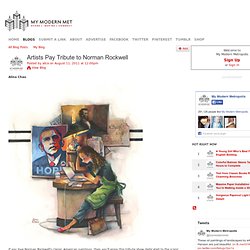 Artists Pay Tribute to Norman Rockwell