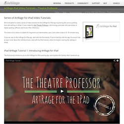 iPad Video Tutorials - Theatre Professor