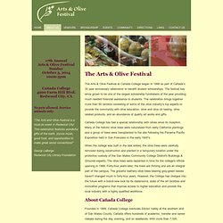 Arts & Olive Festival