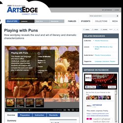 ARTSEDGE: Playing with Puns