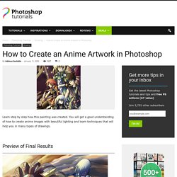How to Create an Anime Artwork in Photoshop