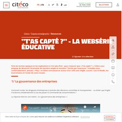 "T’as capté ?" - La websérie éducative