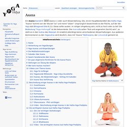 Asana – Yogawiki