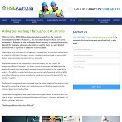Asbestos Testing in Adelaide - HSE Australia