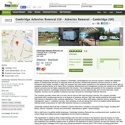 Asbestos Removal Company in Cambridge (UK) - Cambridge Asbestos Removal Ltd