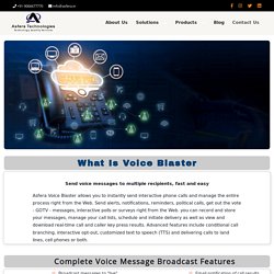 Asfera Technology :; Voice Blaster