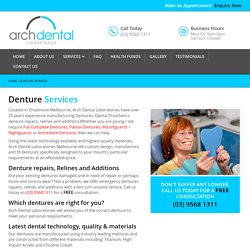 Denture Repairs Ashburton, Emergency Denture Repairs, Relines and Additions, Mouthguards, Night Guards Chadstone, Oakleigh, Malvern, Carnegie, Moorabbin, Melbourne