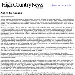 Ashes to houses - High Country News
