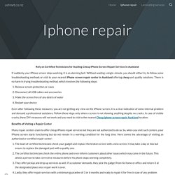ashnet.co.nz - Iphone repair
