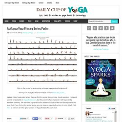 Ashtanga Yoga Primary Series Poster – Daily Cup of Yoga